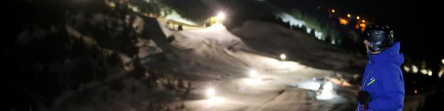 Ski nocturne au Collet