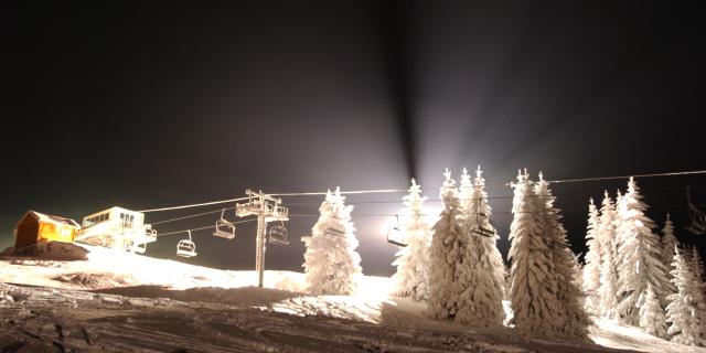 Station Le Collet Ski de nuit