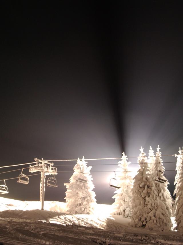 Station Le Collet Ski de nuit