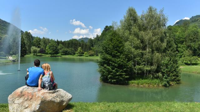 Lac de la Mirande Allevard-les-Bains