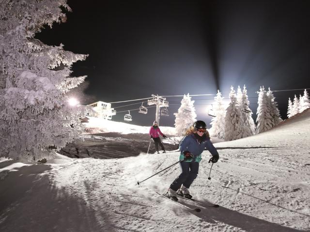 Ski nocturne Le Collet