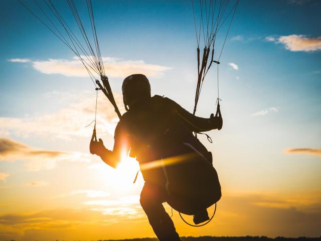 Voler en parapente au Collet d'Allevard été