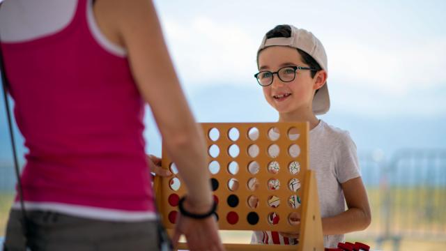 Jeux et animations au Collet d'Allevard en été