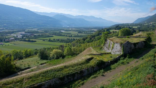 Fort Barraux en été