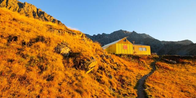 Refuge au Collet en été