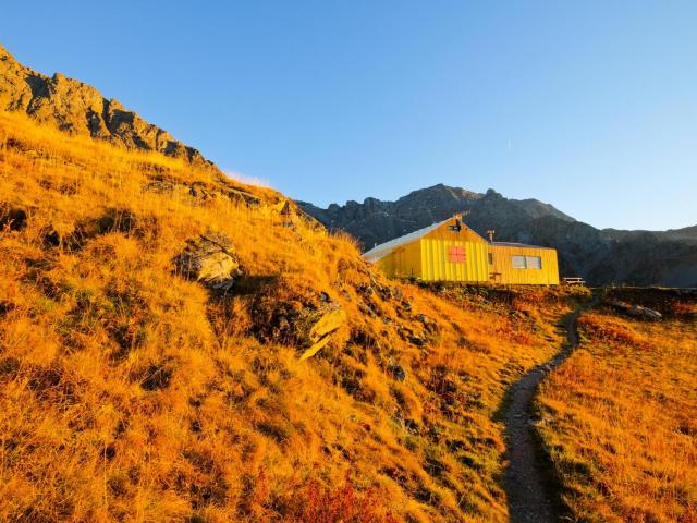 Refuge au Collet en été