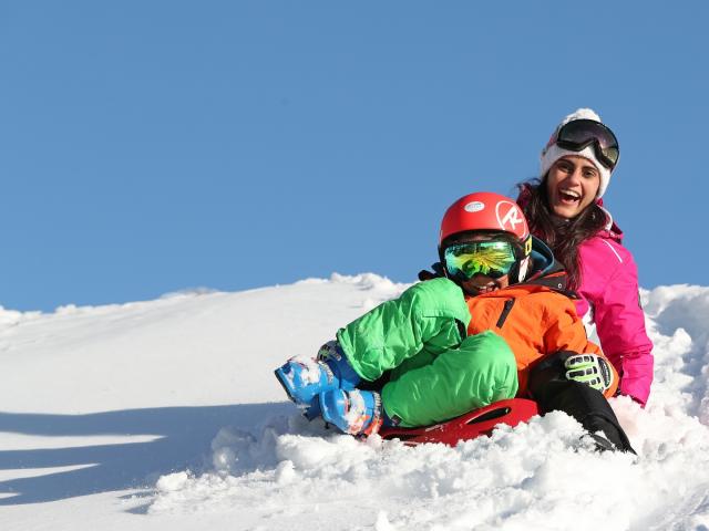 Luge Le Collet vacances de février