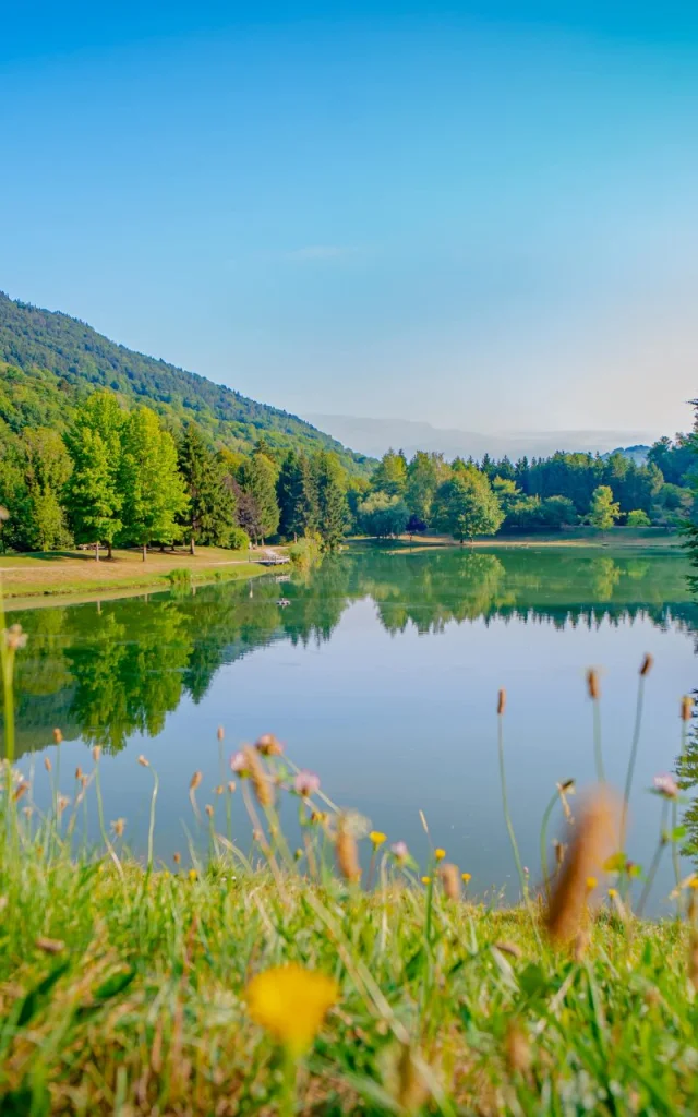 Lac de la Mirande Allevard-les-Bains