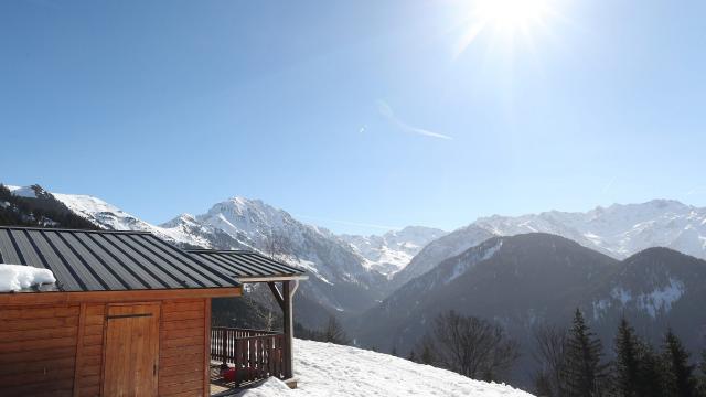 chalet au bord des pistes de ski au Collet