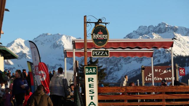 Bars et restaurants au Collet en hiver