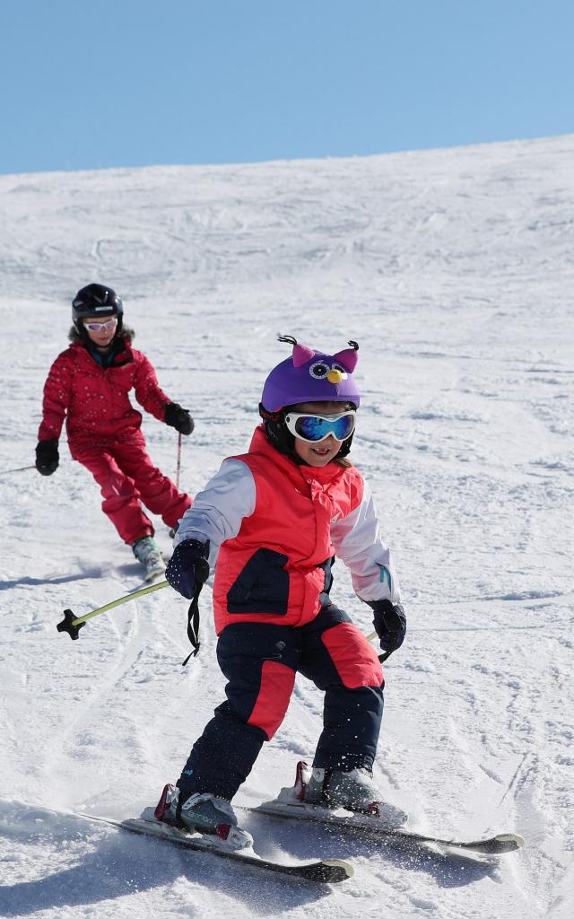 apprendre à skier au Collet