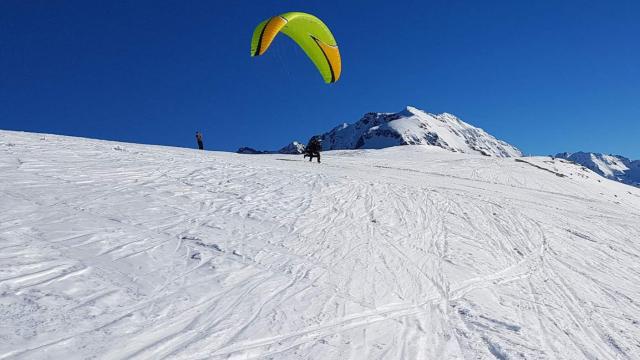 Vol en parapente au Collet