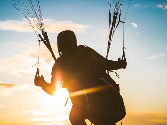 Vol en parapente au Collet