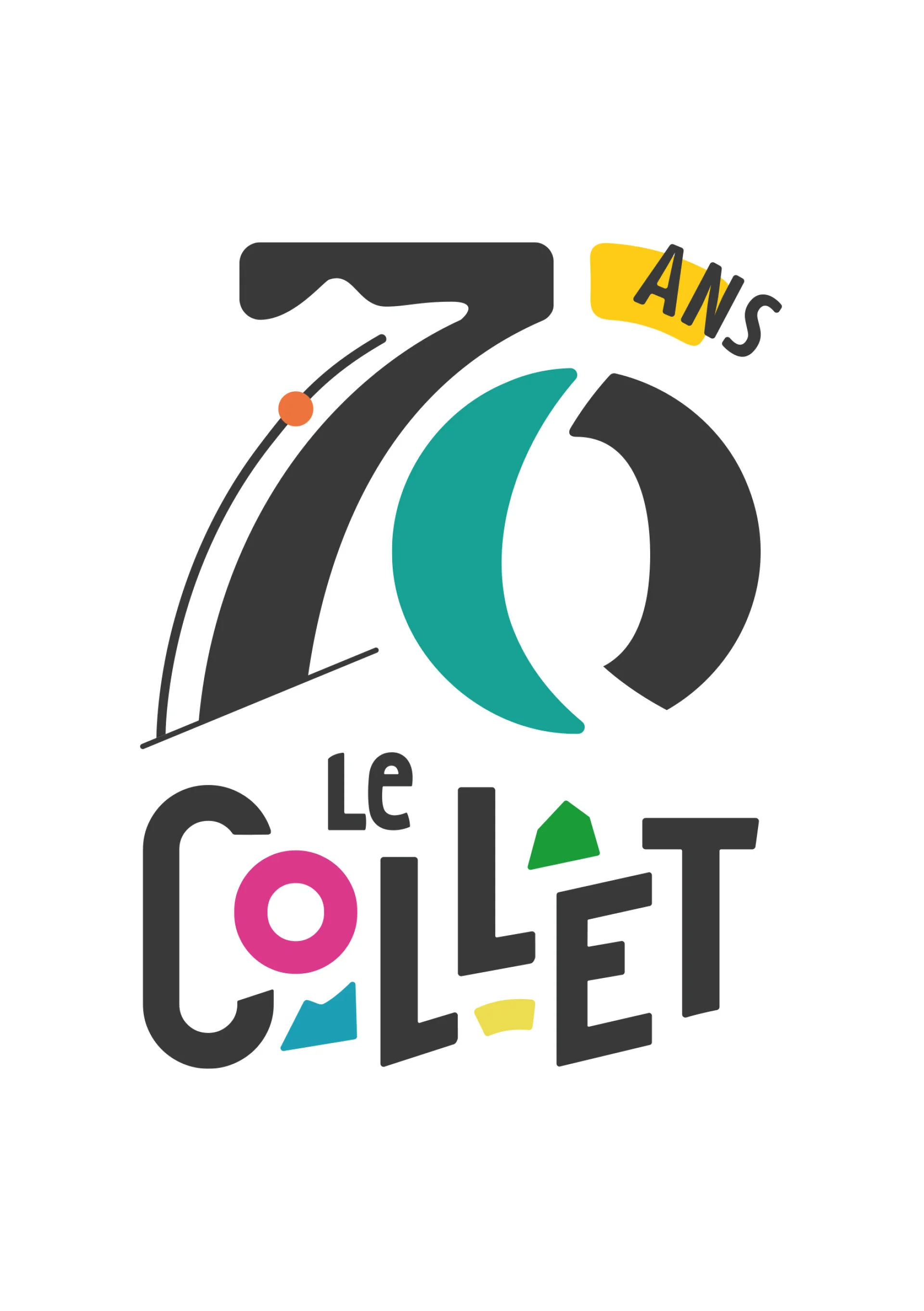 Logo 70 Ans Vertical